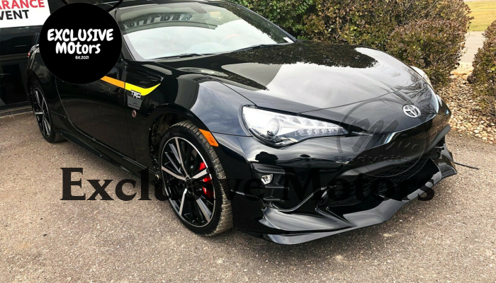 TRD V2 Front Bumper Lip Spoiler for Toyota 86 2017-2020