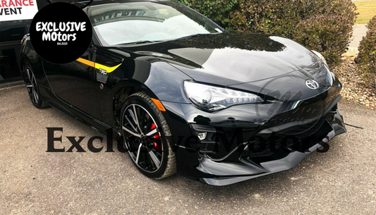 TRD V2 Front Bumper Lip Spoiler for Toyota 86 2017-2020