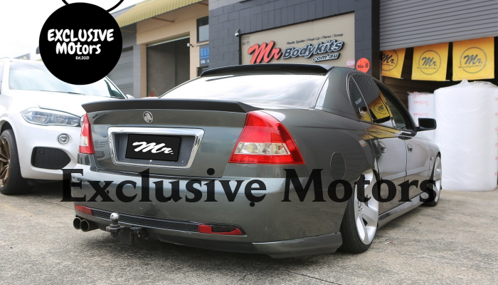 Rear Window Roof Spoiler for Holden Commodore VT-VZ 1997-2007 Black ...