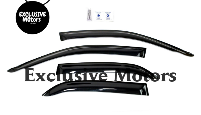 Weathershield Window Visor for Mitsubishi Lancer Evolution 7/8/9 2000-2006