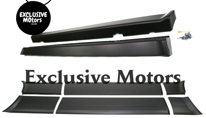 M-Tech 2 Side Skirt & Door Panel Set for BMW E30 Coupe 1982-1994