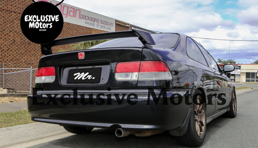 Rear Boot Spoiler Wing for Honda Civic EK Sedan/Coupe 1996-2000 Mugen
