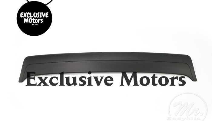 Plastic M-Tech 1  Rear Spoiler for BMW E30 Coupe/Sedan/Convertible 1982-1994