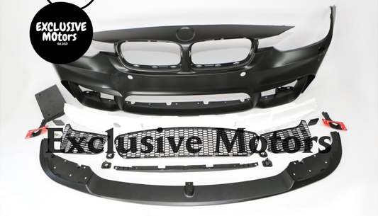 M3  Front Bumper Lip for BMW 3 Series F30/F31 2012-2018 No Foglight