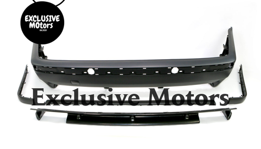 M3  Rear Bumper Dual Exhaust Diffuser for BMW E36 1990-1999