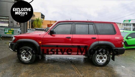 Weathershields Window Visor for Nissan Patrol GU 1998-2016