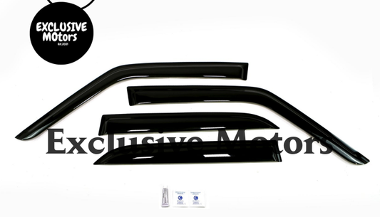 Weathershield Window Visor Set for BMW 3 Series E30 1982-1994