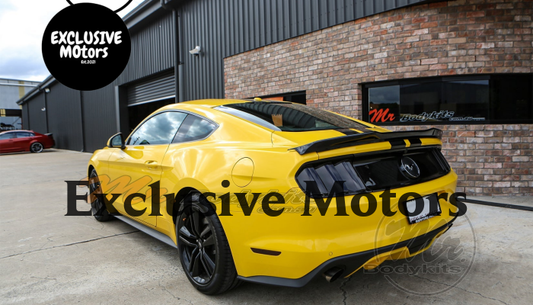 Blade  Spoiler Wing for Ford Mustang Black 2015-2023