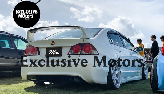 Type-R  Rear Bumper for Honda Civic FD Sedan 2006-2012