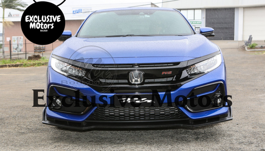 Type-R  Front Lip 3Pc Set for Honda Civic FK Hatchback 2017-2021