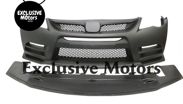Front Bumper M&M  for Honda Civic FD 2006-2012  Plastic