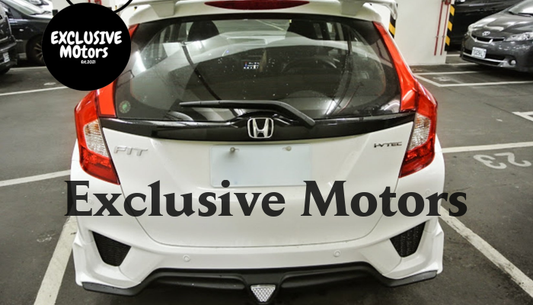 Mugen  Rear Bumper Lip for Honda Jazz GF/GK 2014-2017