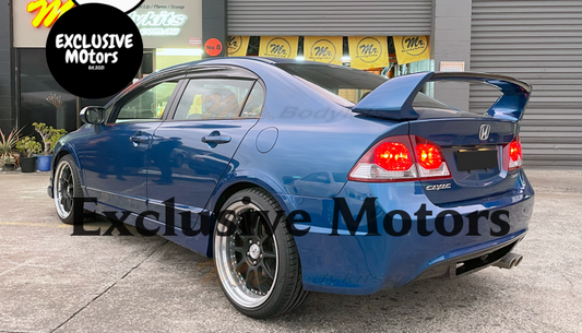 Type-R  Rear Boot Spoiler for Honda Civic FD Sedan 2006-2012