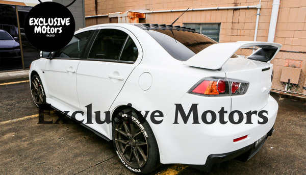 Roof Fin Spoiler for Mitsubishi Lancer CJ CF Evo X 2007-2017 ...