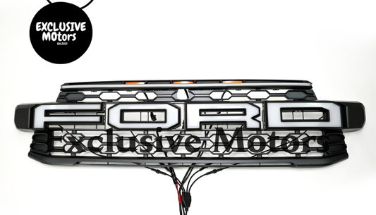 Front LED Grille for Ford Ranger Raptor T9 Night Hawk 2022-2025