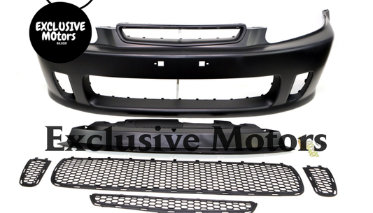 Plastic Front Bumper Air Walker  for Honda Civic EK 1996-1998