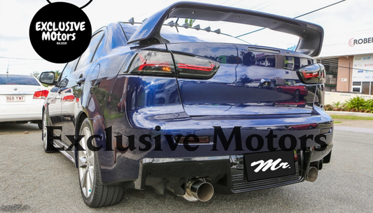 Evo X Rear Bumper for Mitsubishi Lancer CJ CF 2007-2017