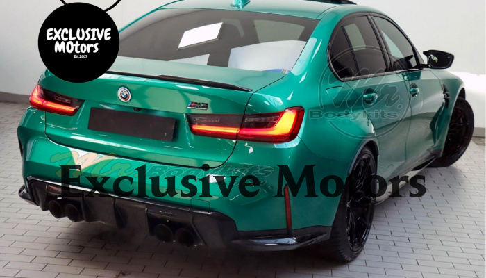 M3  Boot Spoiler Black for BMW 3 Series G20 Sedan 2018-2025