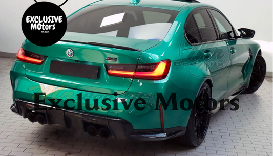 M3  Boot Spoiler Black for BMW 3 Series G20 Sedan 2018-2025