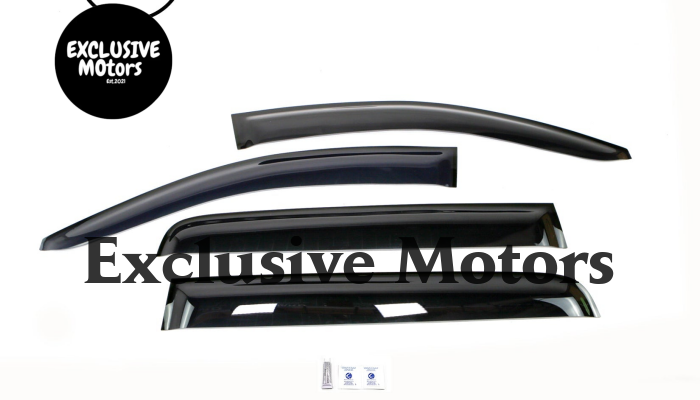 Weathershield Window Visor Set for Mazda BT-50 Dual Cab 2011-2020