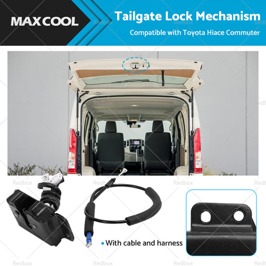 Rear Tail Gate Lock Mechanism Tailgate Suitable For Toyota Hiace Commuter 05-19-0