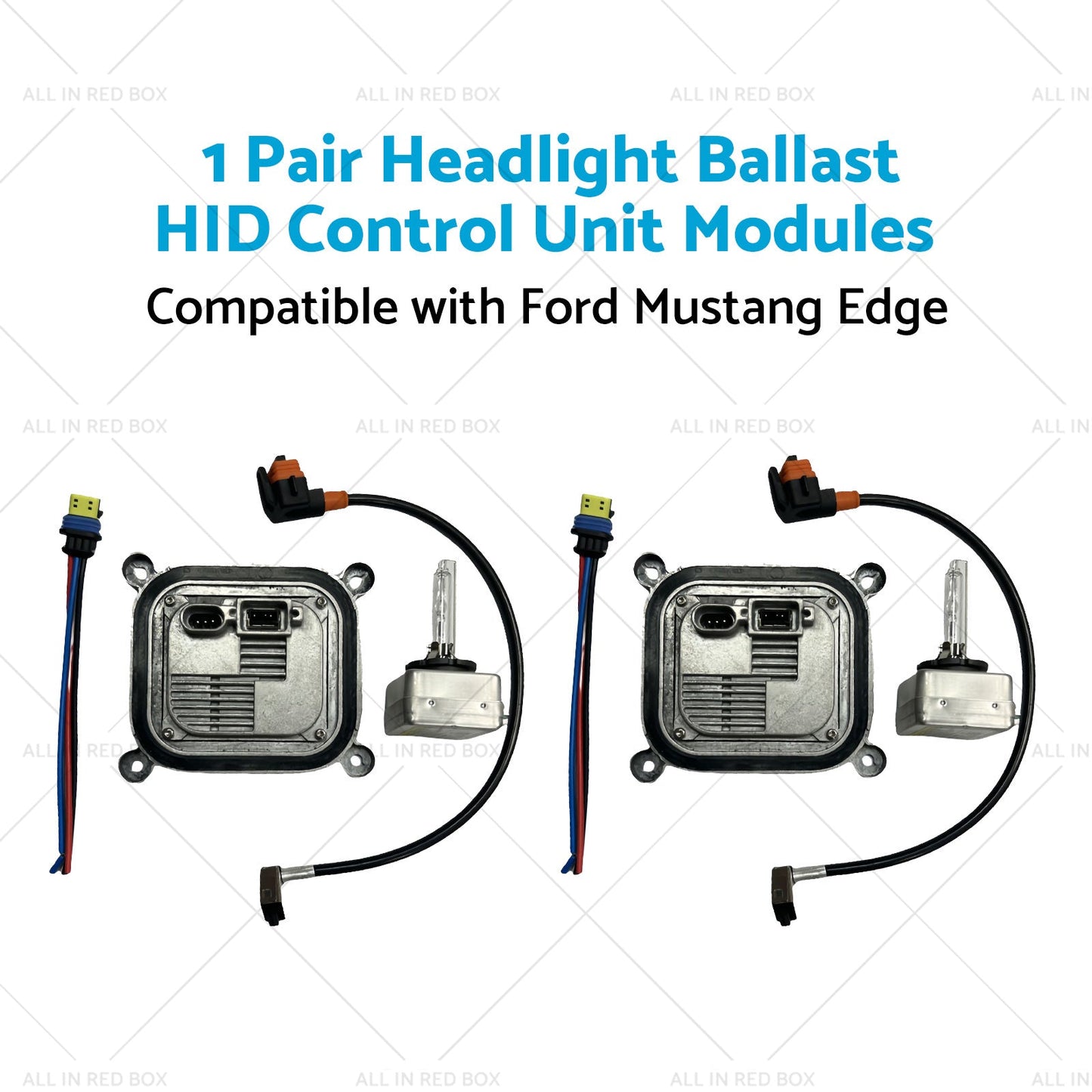 1 Pair Headlight Ballast HID Control Unit Modules Suitable for Ford Mustang Edge-3