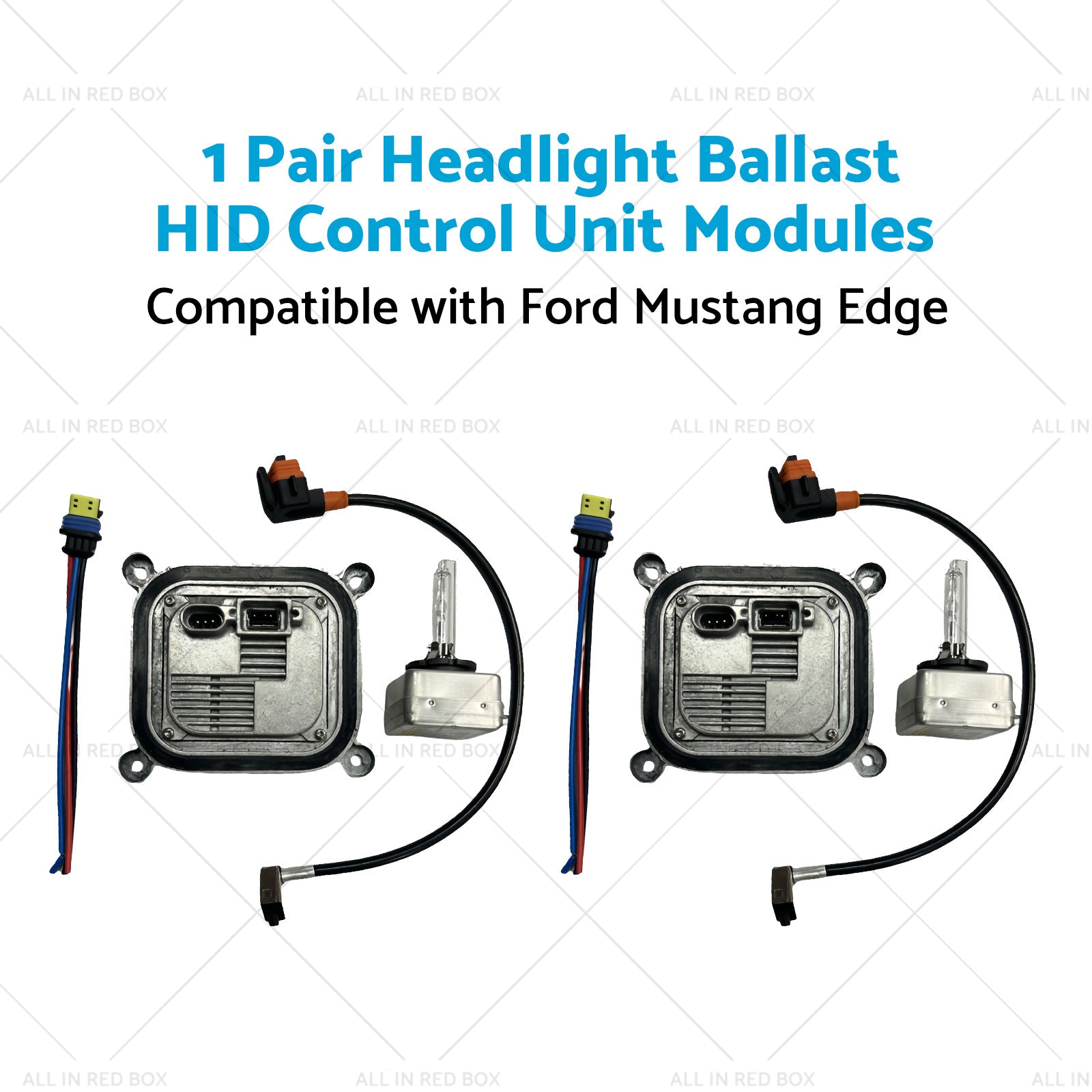 1 Pair Headlight Ballast HID Control Unit Modules Suitable for Ford Mustang Edge-3