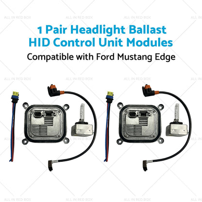 1 Pair Headlight Ballast HID Control Unit Modules Suitable for Ford Mustang Edge-3