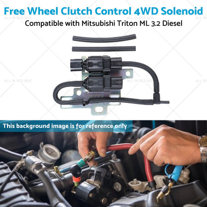 1x Free Wheel Clutch Control 4WD Solenoid Suitable For Mitsubishi Triton ML 3. 2-4