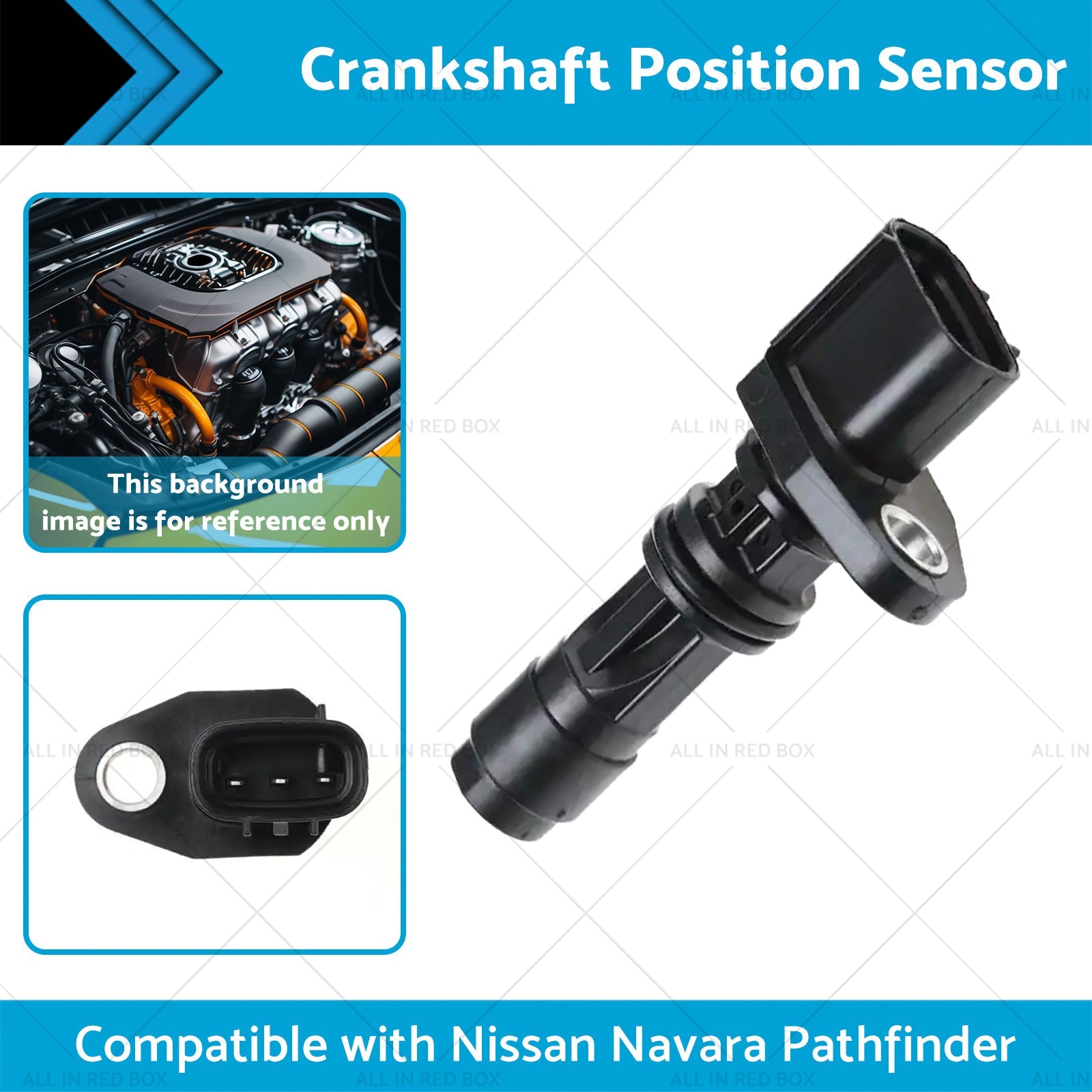 Crankshaft Position Sensor Suitable For Nissan Navara D40 Pathfinder R51 2. 5L-1