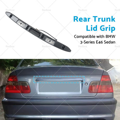 Rear Trunk Liftgate Pull Handle 51137171699 Suitable for BMW 3 Series E46 Sedan-3