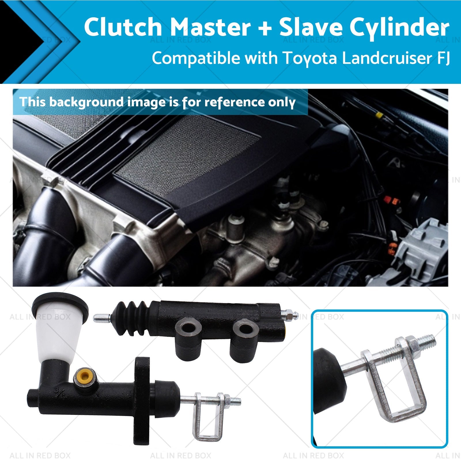 Clutch Master  Slave Cylinder Suitable for Toyota Landcruiser FJ40 45 55 75-80-0