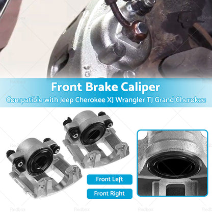 Brake Caliper Front LR Suitable For Jeep Cherokee XJ Wrangler TJ Grand Cherokee