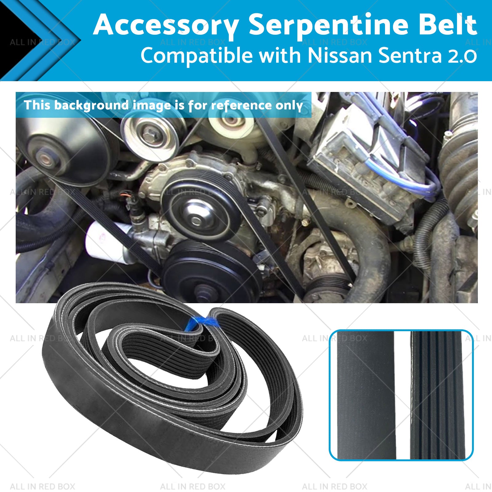 11720-ET00A Accessory Serpentine Belt Suitable for Nissan Sentra 2. 0 07-12-0
