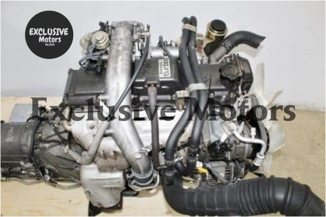 Toyota Hilux 1KZ-TE Engine