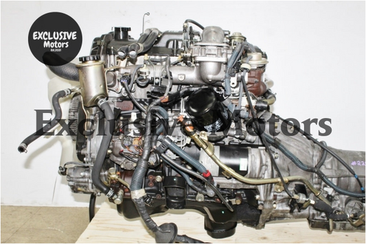 Toyota Hilux 1KZ-TE Engine