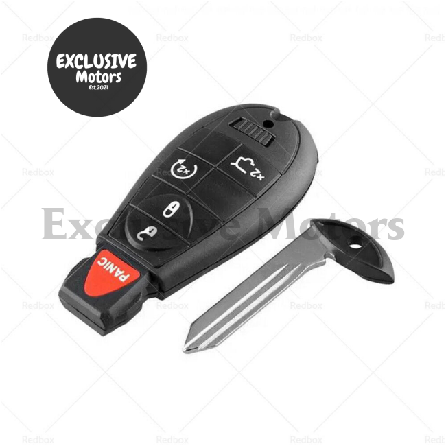 2 x Keyless Key Fob for Jeep Grand Cherokee (2008-2012)