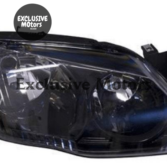 Right-Hand Headlight Black for Ford Falcon XT (2005-2008)