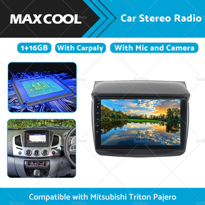 16GB Car Radio Navi GPS BT Android Suitable For Mitsubishi Triton ML MN KA KA-2