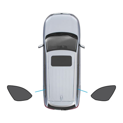 2x Triangular Car Window Sun Shades Suitable for Mazda CX-9 16-25 UVA Protection-0