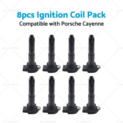 8x  Ignition Coil Pack Suitable for Porsche Cayenne 9PA 03-06 4. 5L M 48. 00 48. 50-3