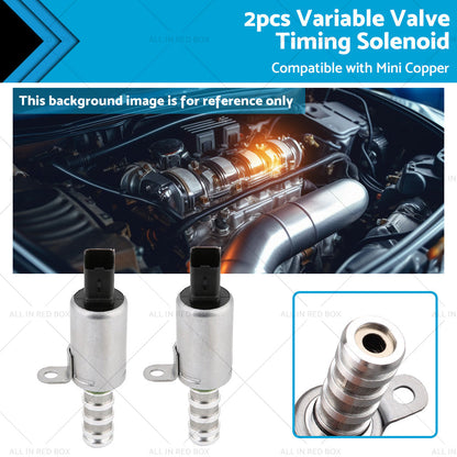 2x Variable Valve Timing Solenoid Suitable for MINI Cooper Countryman L4 R56 R60-0