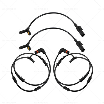 4pcs Front Rear ABS Speed Sensor Set Suitable For Mercedes-Benz W164 ML350 ML320-5