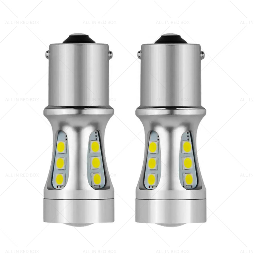 2x LED Reverse Tail Light Bulbs Globe Suitable For Toyota Landcruiser 80 Series-2