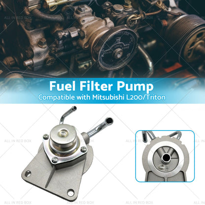 Diesel Fuel Filter Primer Pump Suitable For Mitsubishi Triton ML MN 2. 5L 05-15-2