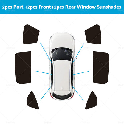 Magnetic Car Window Sun Blind Shade Mesh for Mazda CX-8 CX8 2018-2023 Sunshade-5