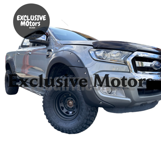 Ranger PX2 Flares Front Drivers side angle