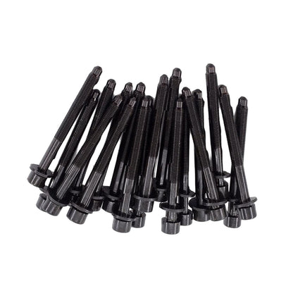 Cylinder Head Bolt Set Suitable for Nissan Pathfinder R51 Navara D22 D40 2.5L-0