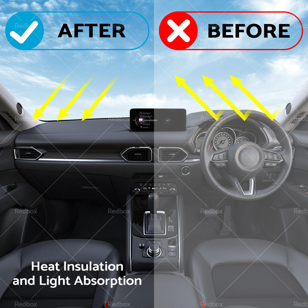 Dash Mat Suitable For Toyota Fortuner 2015-2021 SUV Dashboard Cover Non-slip-2