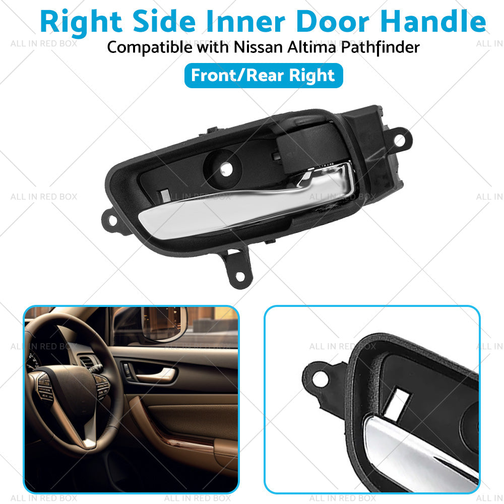 Front Rear Right Inner Door Handle Suitable for Nissan Altima Pathfinder 13-17-4